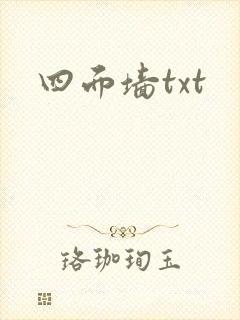 四面墙txt
