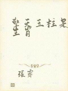 擎天玉柱是什么生肖