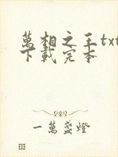 万相之王txt下载完本