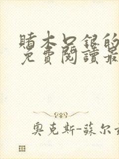 赌木口银的小说免费阅读最新