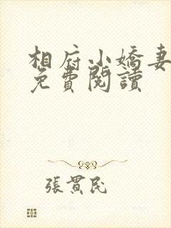 相府小娇妻小说免费阅读封面