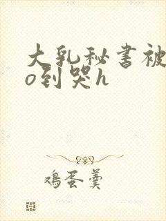 大乳秘书被cao到哭h