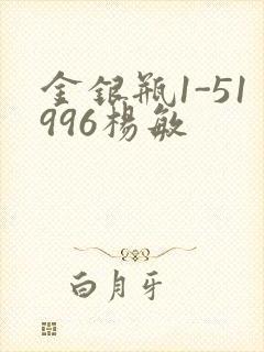 金银瓶1-51996杨敏