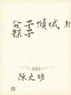 公子倾城 维和粽子