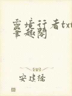 灵境行者txt笔趣阁