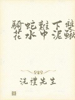 骑蛇难下双金银花水中泥鳅双男主