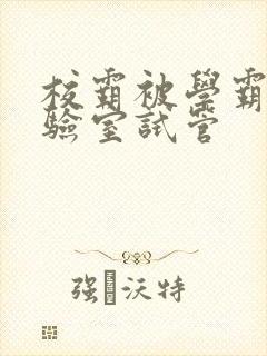 校霸被学霸压实验室试管