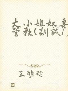 大小姐奴妻接受管教(训诫/虐身/凌辱/略重口