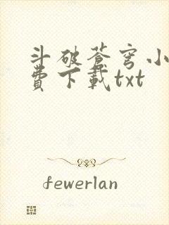 斗破苍穹小说免费下载txt封面