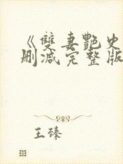 《双妻艳史》无删减完整版播放在线