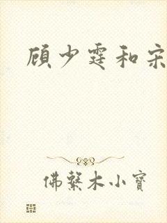 顾少霆和宋斯曼