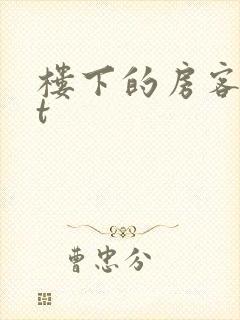 楼下的房客txt