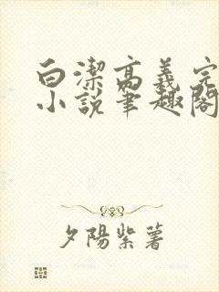 白洁高义完整版小说笔趣阁