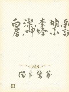 白洁,李明,乳房,呻吟小说