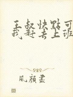 王叔快点可以吗我赶去上班