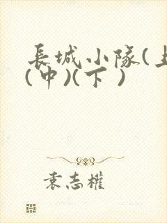 长城小队(上)(中)(下 )