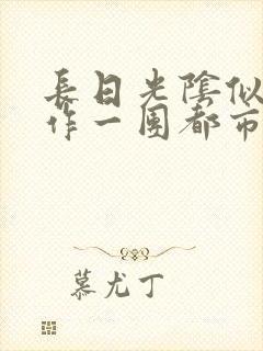 长日光阴似箭乱作一团都市言情