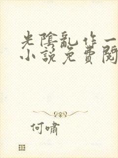 光阴乱作一团的小说免费阅读