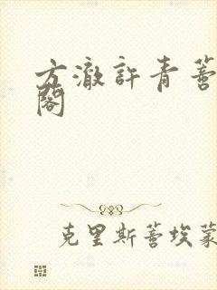 方澈许青蒂笔趣阁