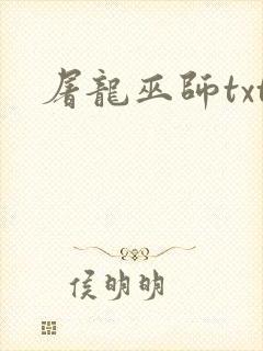 屠龙巫师txt