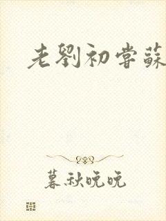 老刘初尝苏荷媳