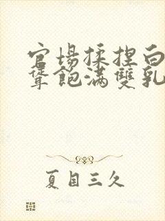 官场揉捏白嫩高耸饱满双乳小说