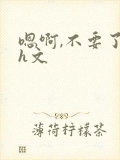 嗯啊,不要了高h文