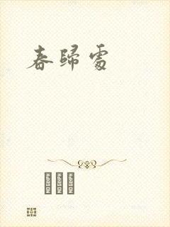 春归处封面