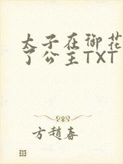 太子在御花园要了公主TXT