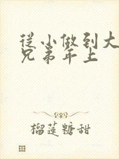 从小做到大骨科兄弟年上封面