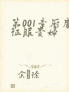 第001章厨房征服贵妇