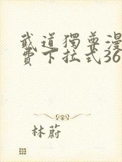 武道独尊漫画免费下拉式36漫画