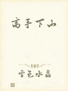 高手下山封面