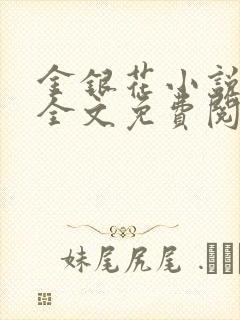 金银花小说在线全文免费阅读