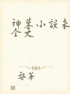 神墓小说未删版全文
