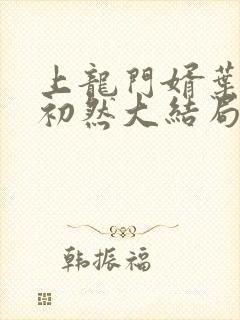 上龙门婿叶辰萧初然大结局