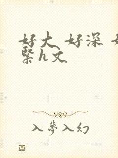 好大 好深 好紧h文