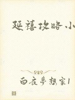 延禧攻略小说封面