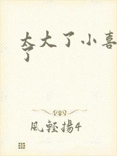 太大了小喜涨死了