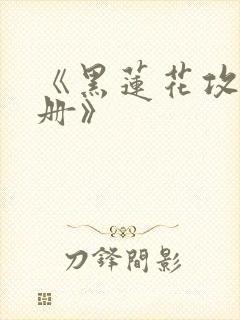 《黑莲花攻略手册》