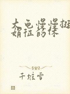 大龟慢慢挺进张娟征的休