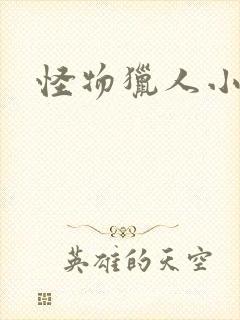 怪物猎人小说封面