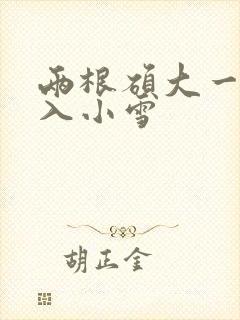 两根硕大一起挤入小雪