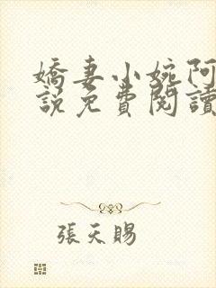 娇妻小婉阿闯小说免费阅读