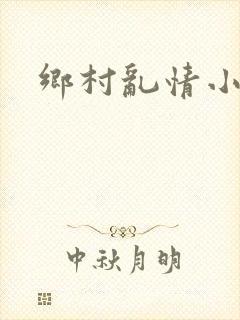 乡村乱情小说