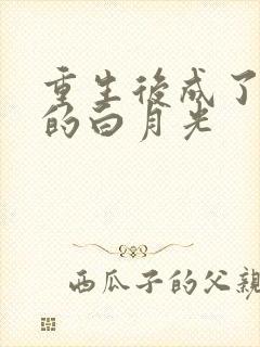 重生后成了皇帝的白月光