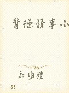 背德情事小说封面