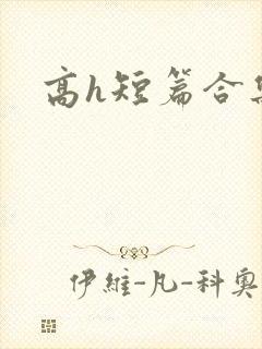 高h短篇合集封面