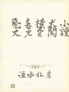 飞来横犬小说全文免费阅读无弹窗笔趣阁