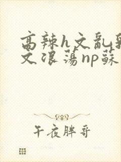 高辣h文乱乳h文浪荡np苏夏